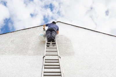 Peinture extérieure à Prahecq — façades et ravalement
